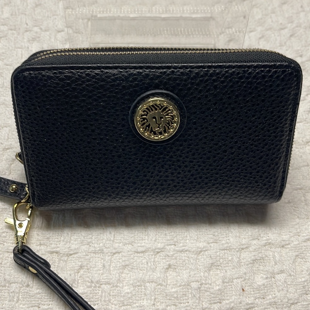 Anne Klein Black Wristlet